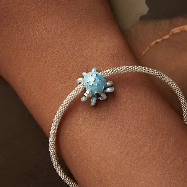 Octopus Heart Charm