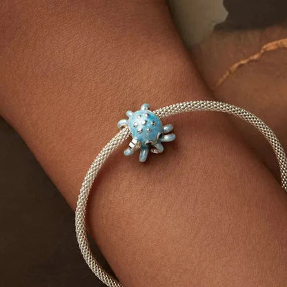 Octopus Heart Charm