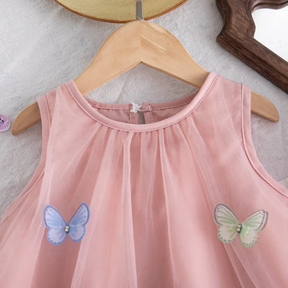 Butterfly Princess Dress for Girls