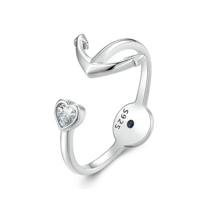 Anchor Compass Ring
