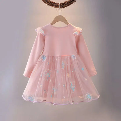 Frosted Petal Dress