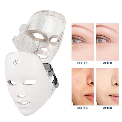 AuraLuz — Máscara Facial LED 7 Cores
