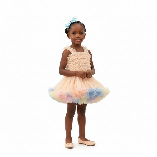 Champagne Cloud Dress