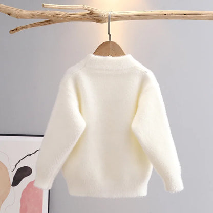 Embroidered Umbrella Princess Sweater