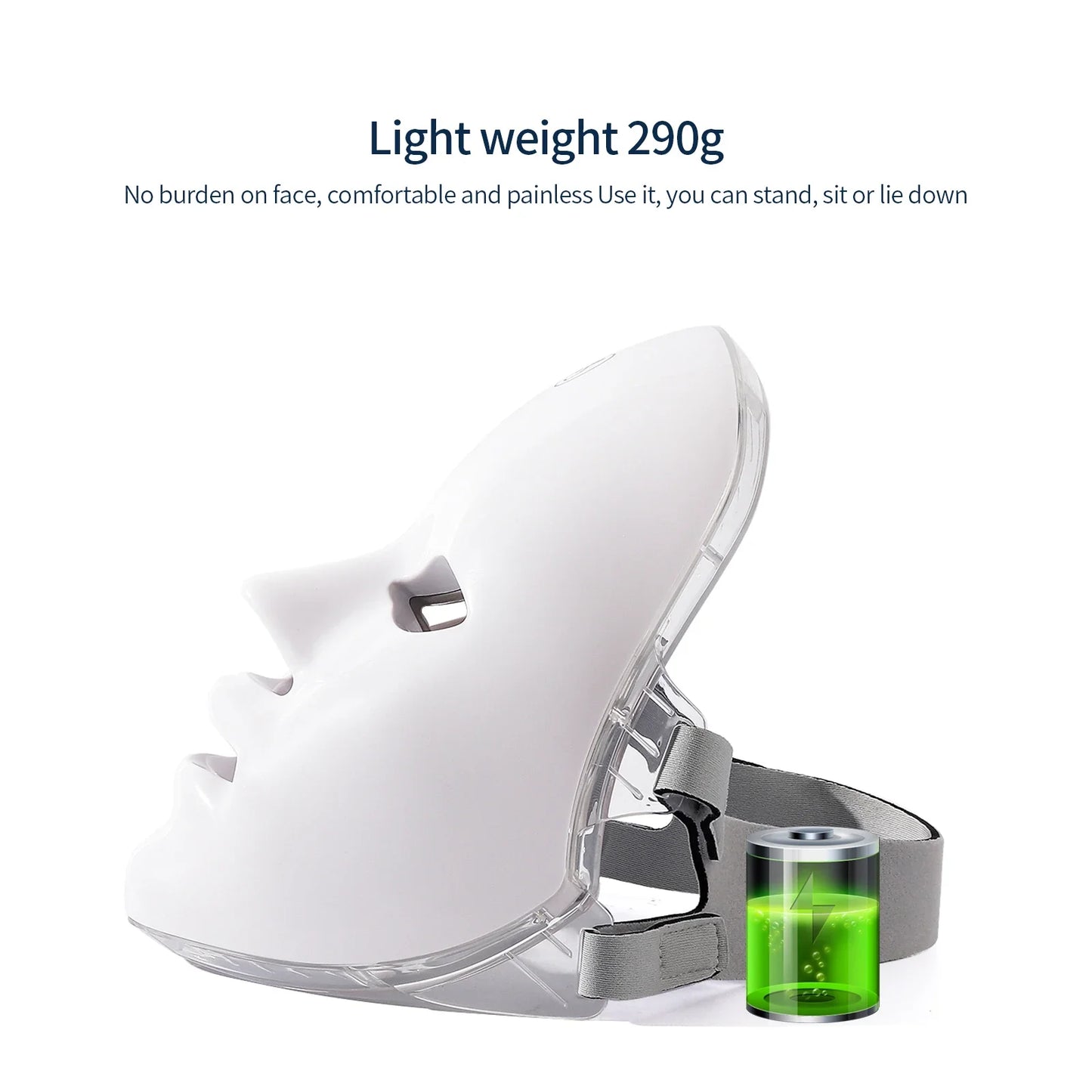 AuraLuz — Máscara Facial LED 7 Cores