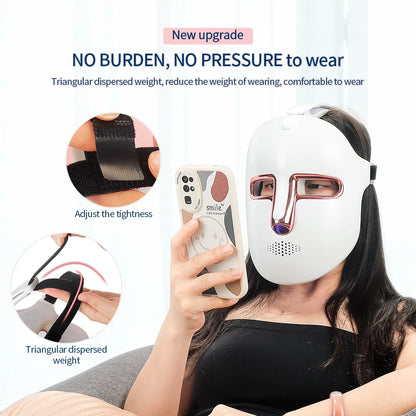 AuraLuz — Máscara Facial LED 7 Cores