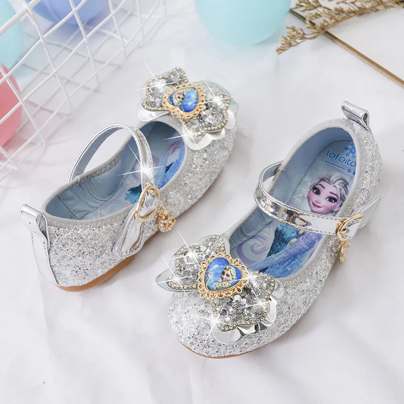 Ice Princess Glitter Flats