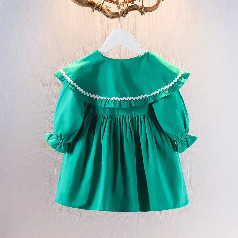 Petal Pop Cotton Dress