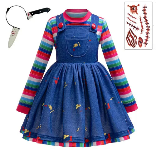 Colorful Striped Dress