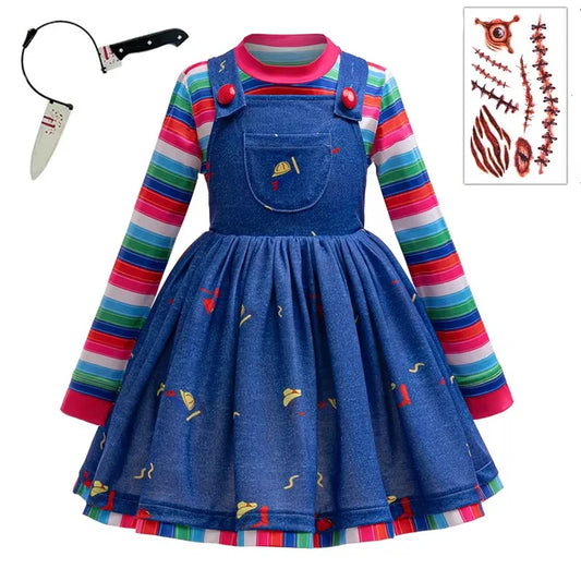 Colorful Striped Dress