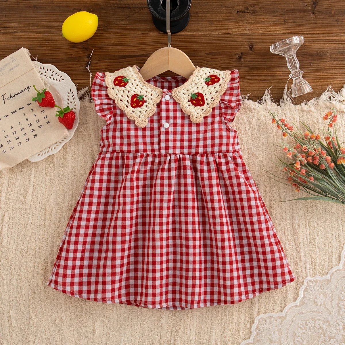 Girls’ Dress Gingham