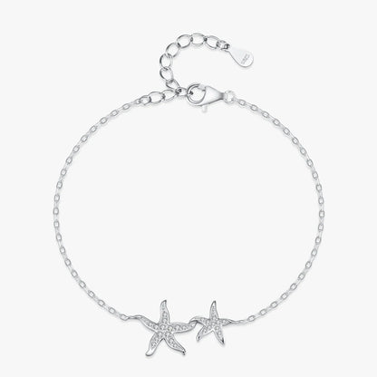 Shimmering Starfish Bracelet