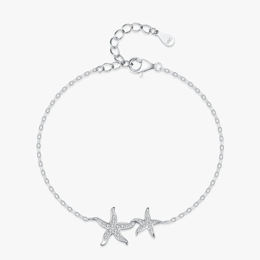 Shimmering Starfish Bracelet