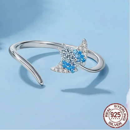 Marine Manta Ring