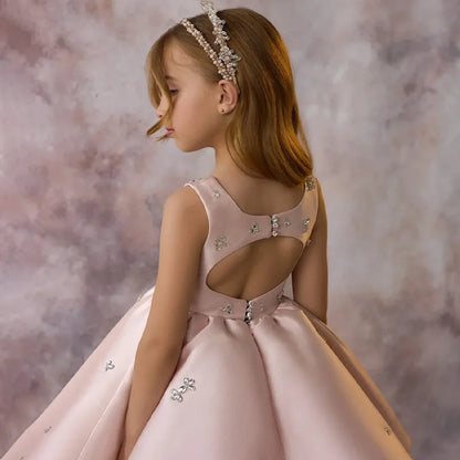 Blush Bloom Crystal Dress