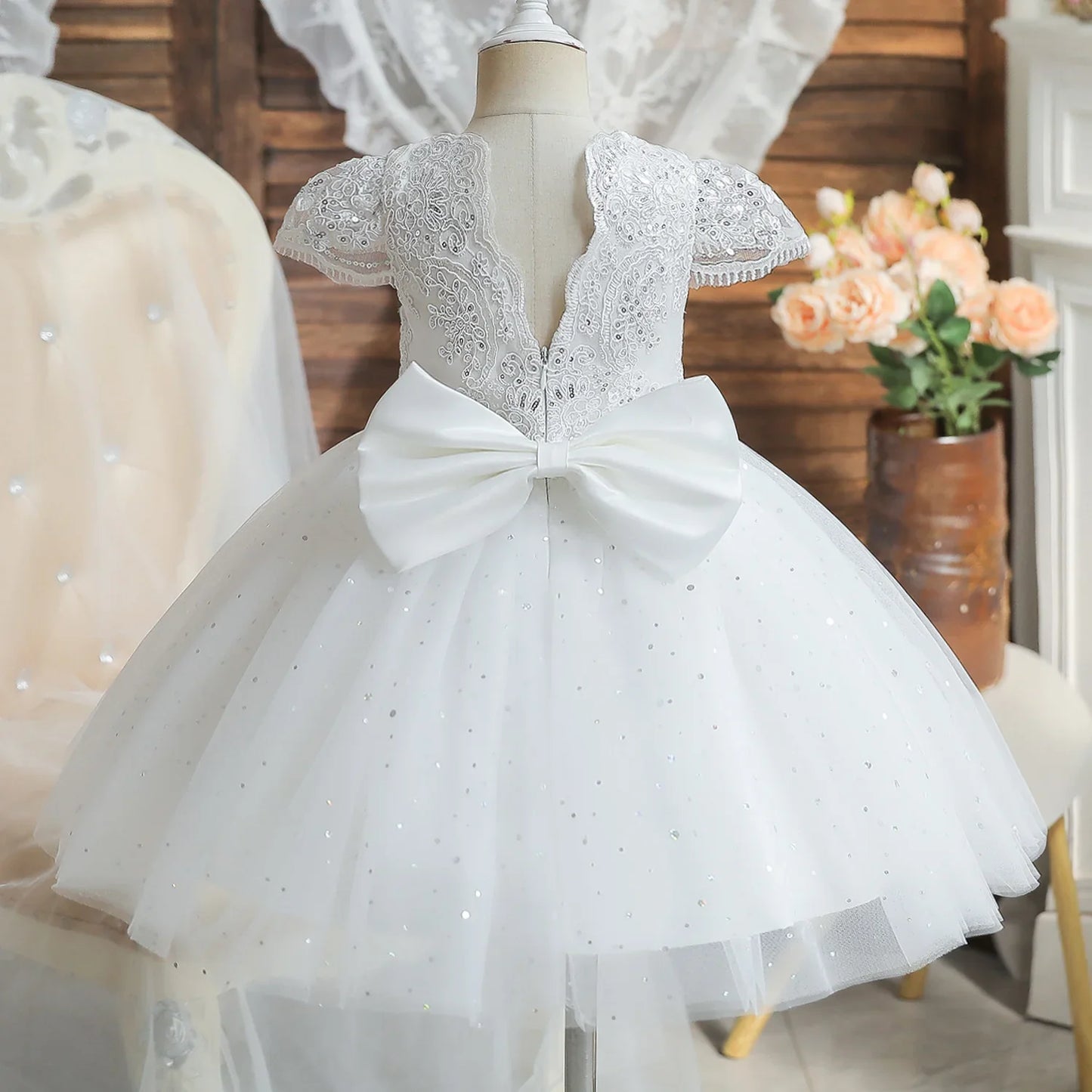 Twilight Bloom Tulle Dress