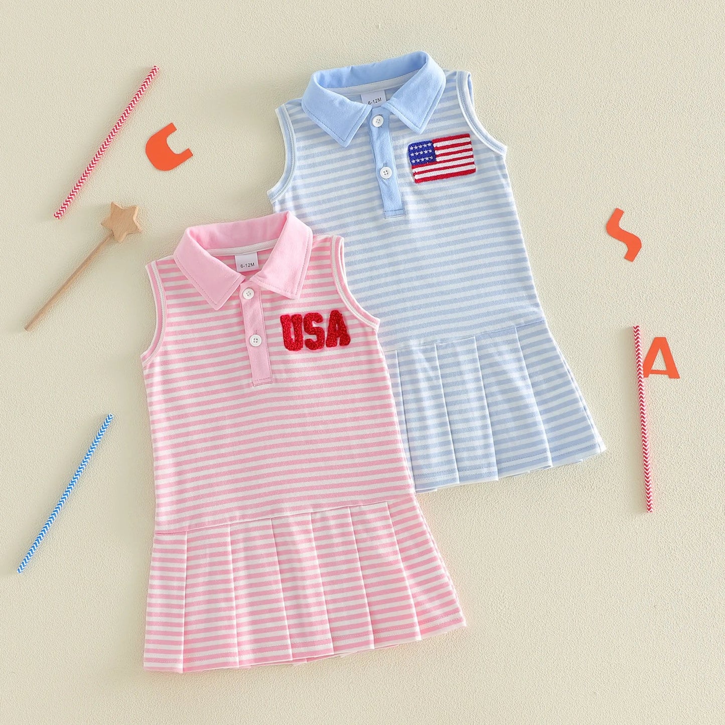Sweet Liberty Polo Dress