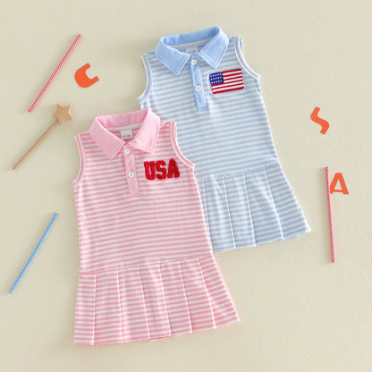 Sweet Liberty Polo Dress