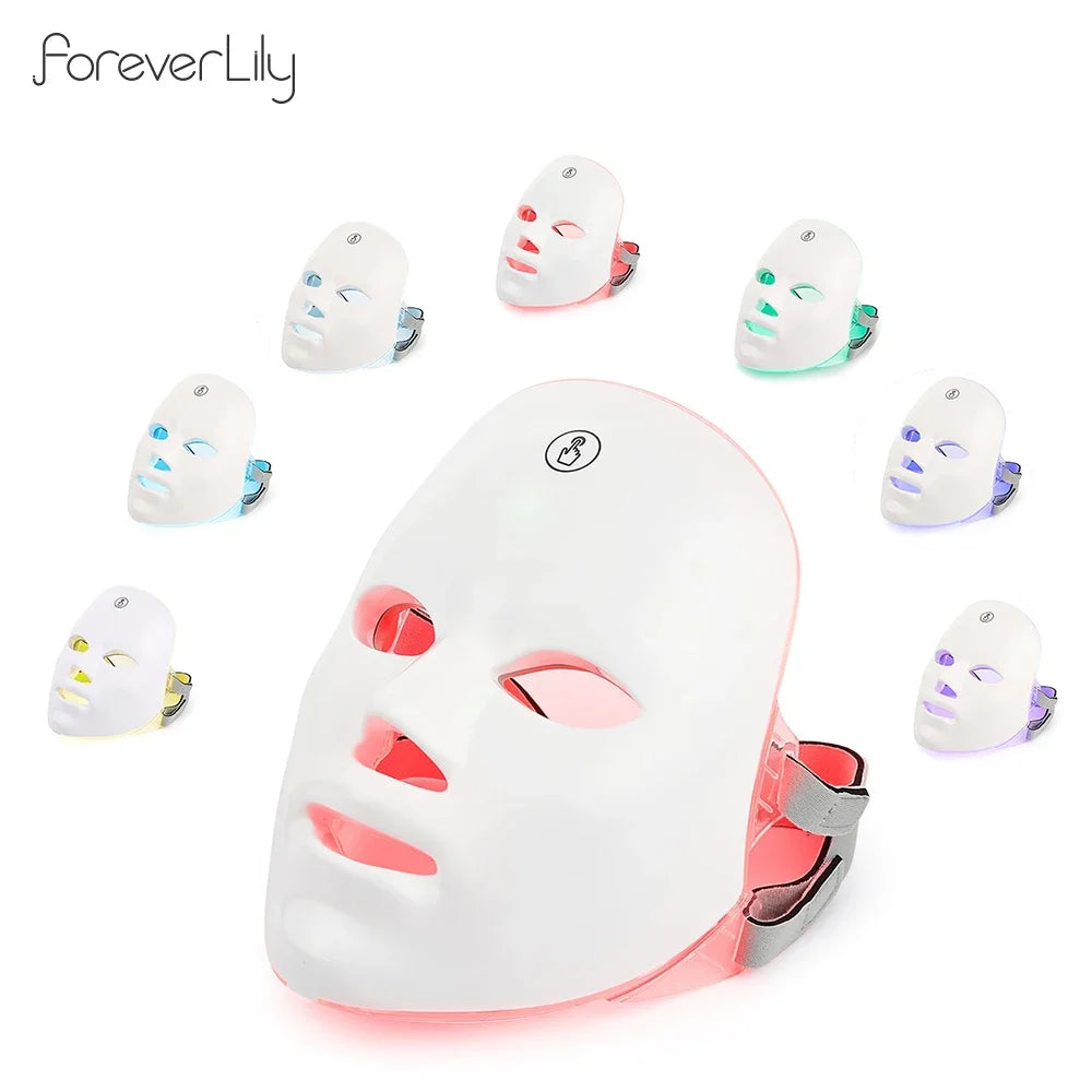 AuraLuz — Máscara Facial LED 7 Cores