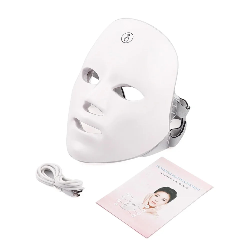 AuraLuz — Máscara Facial LED 7 Cores