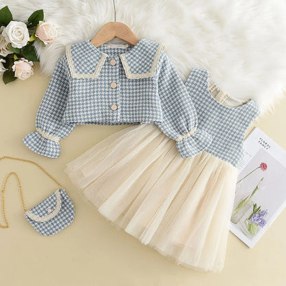 Chic Parisian 3-Piece Dress Set