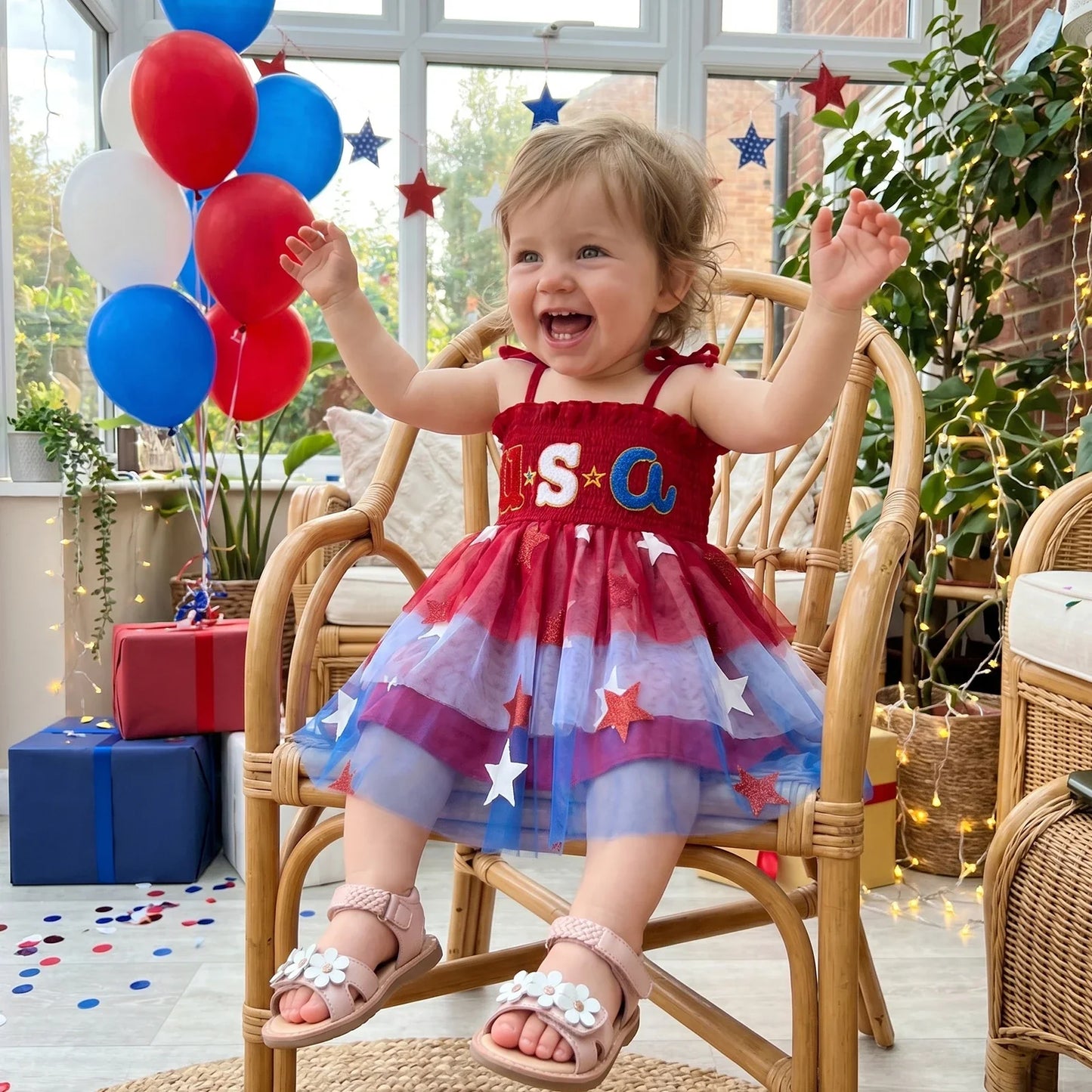 Star-Spangled Sweetheart Tutu Dress