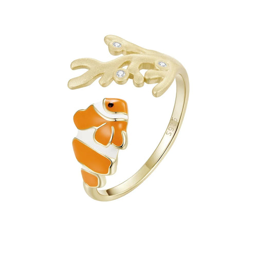 Coral Clownfish Ring