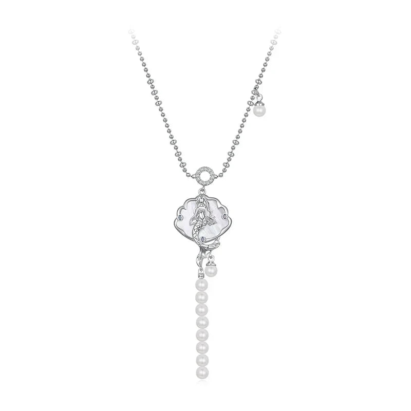 Mermaid Shell Throne Necklace