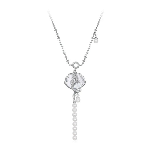 Mermaid Shell Throne Necklace