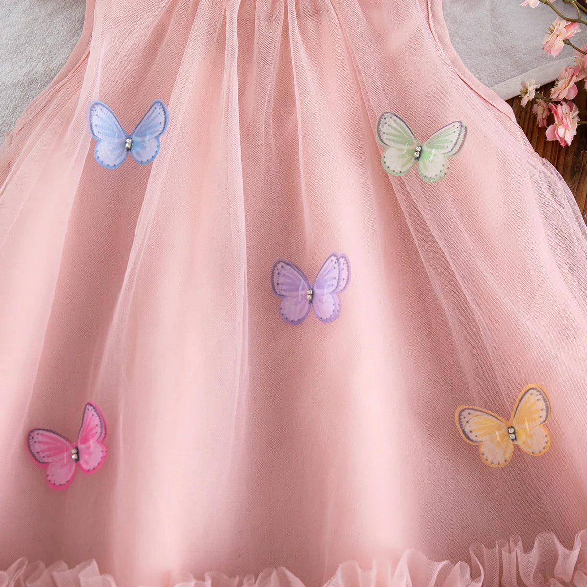 Butterfly Princess Dress for Girls