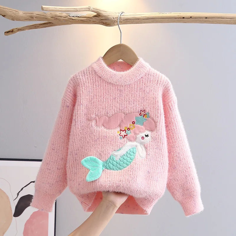 Mermaid Princess Knit Sweater