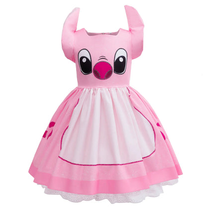 Pink Alien Princess Dress