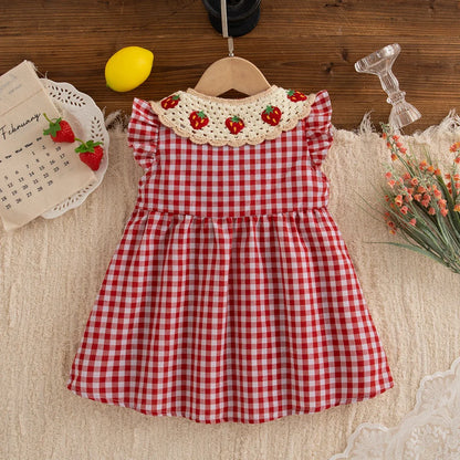 Girls’ Dress Gingham