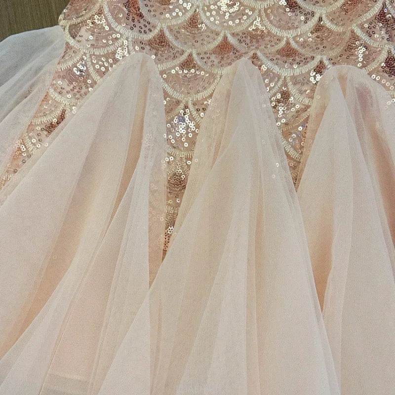 Shimmer Tulle Dress