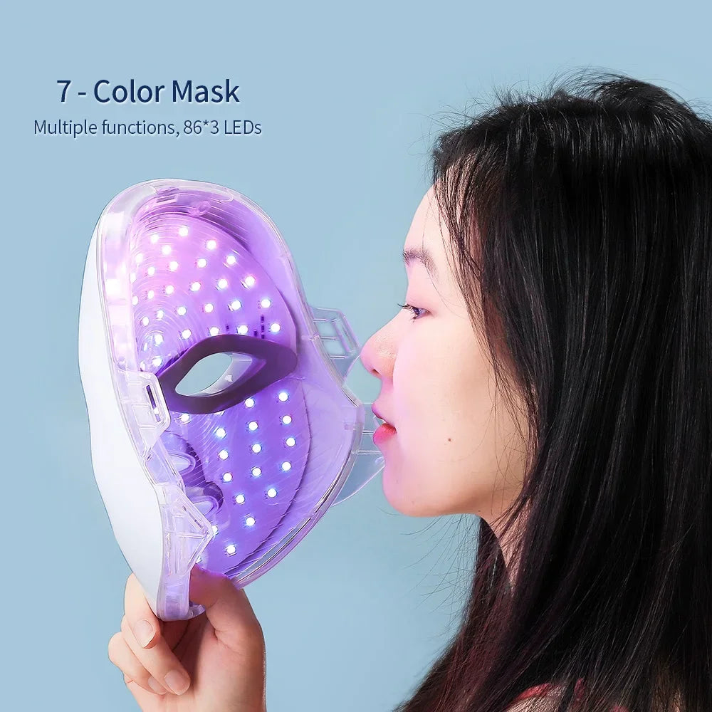 AuraLuz — Máscara Facial LED 7 Cores