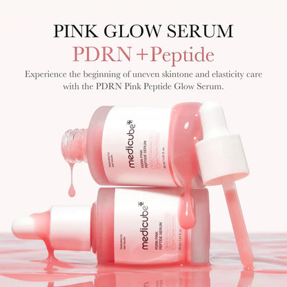 Conjunto de colágeno tonificante rosa MEDICUBE PDRN Booster - imagem 2