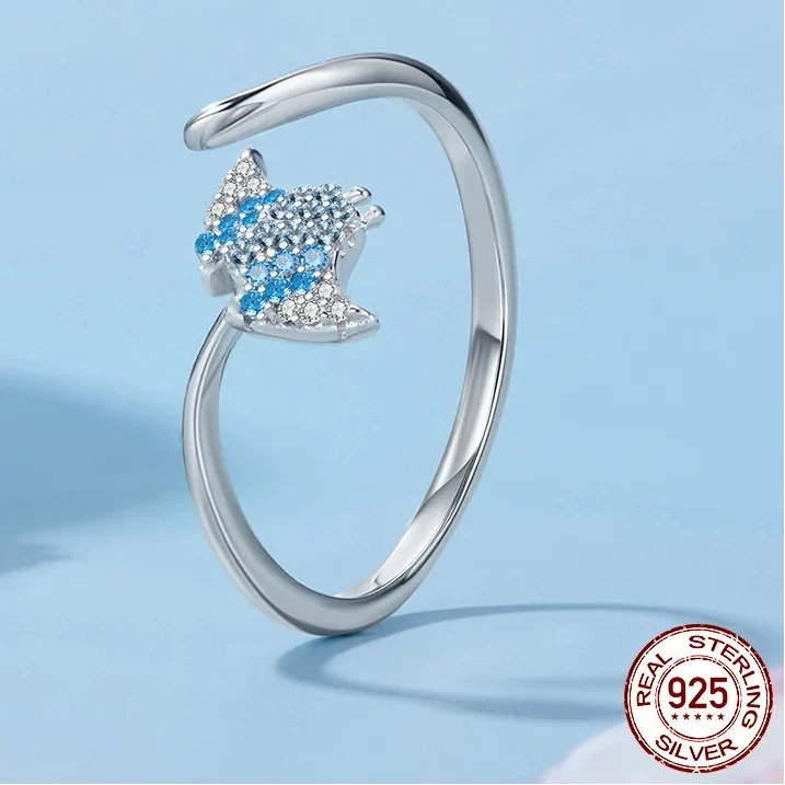 Marine Manta Ring