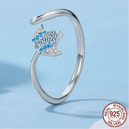 Marine Manta Ring