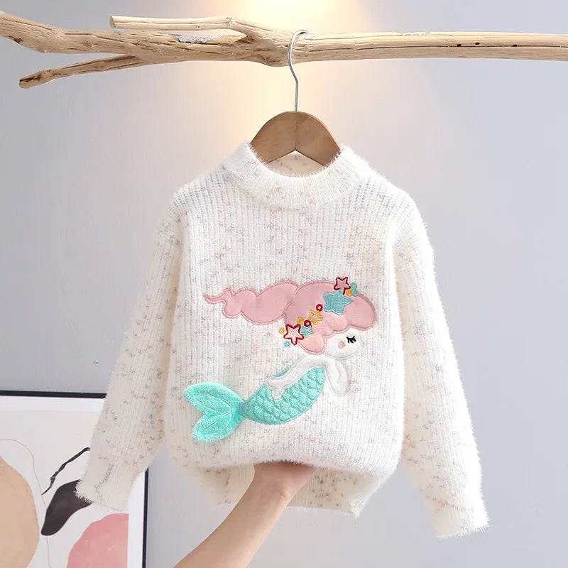 Mermaid Princess Knit Sweater
