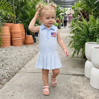 Sweet Liberty Polo Dress