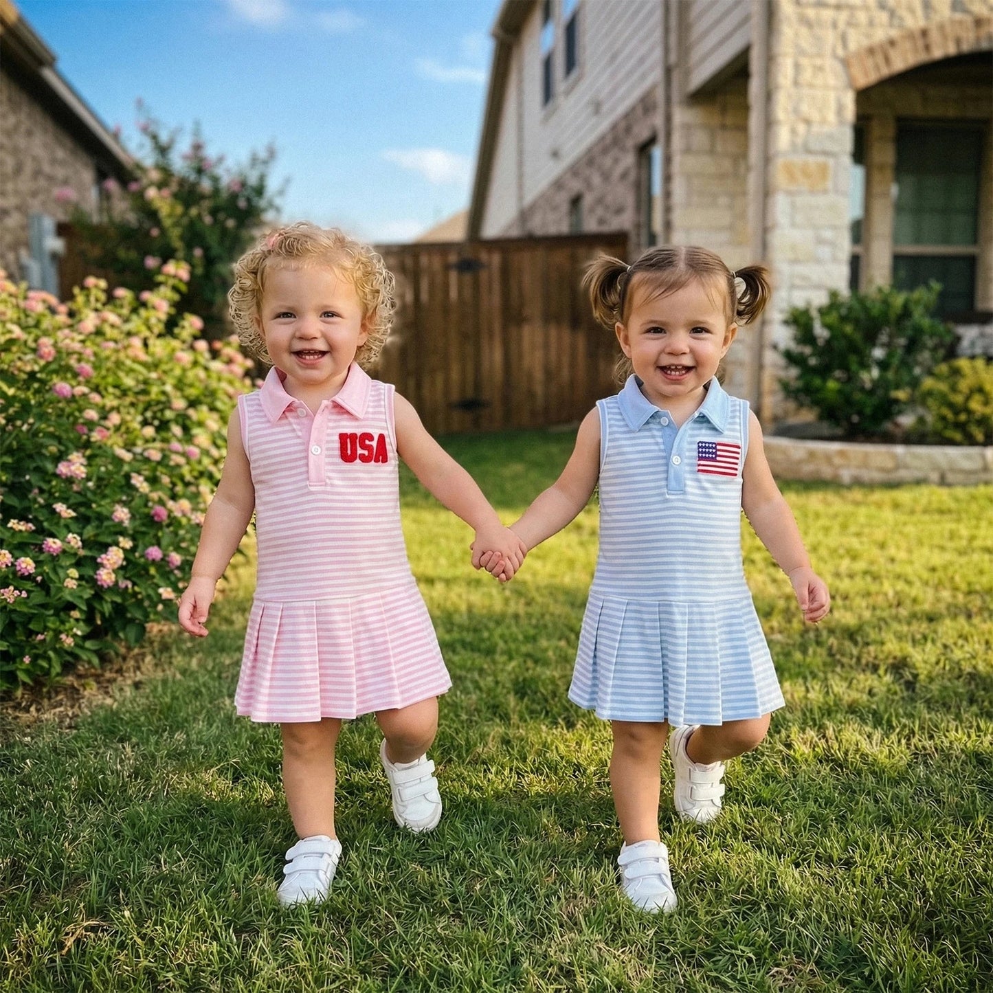 Sweet Liberty Polo Dress