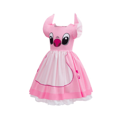 Pink Alien Princess Dress