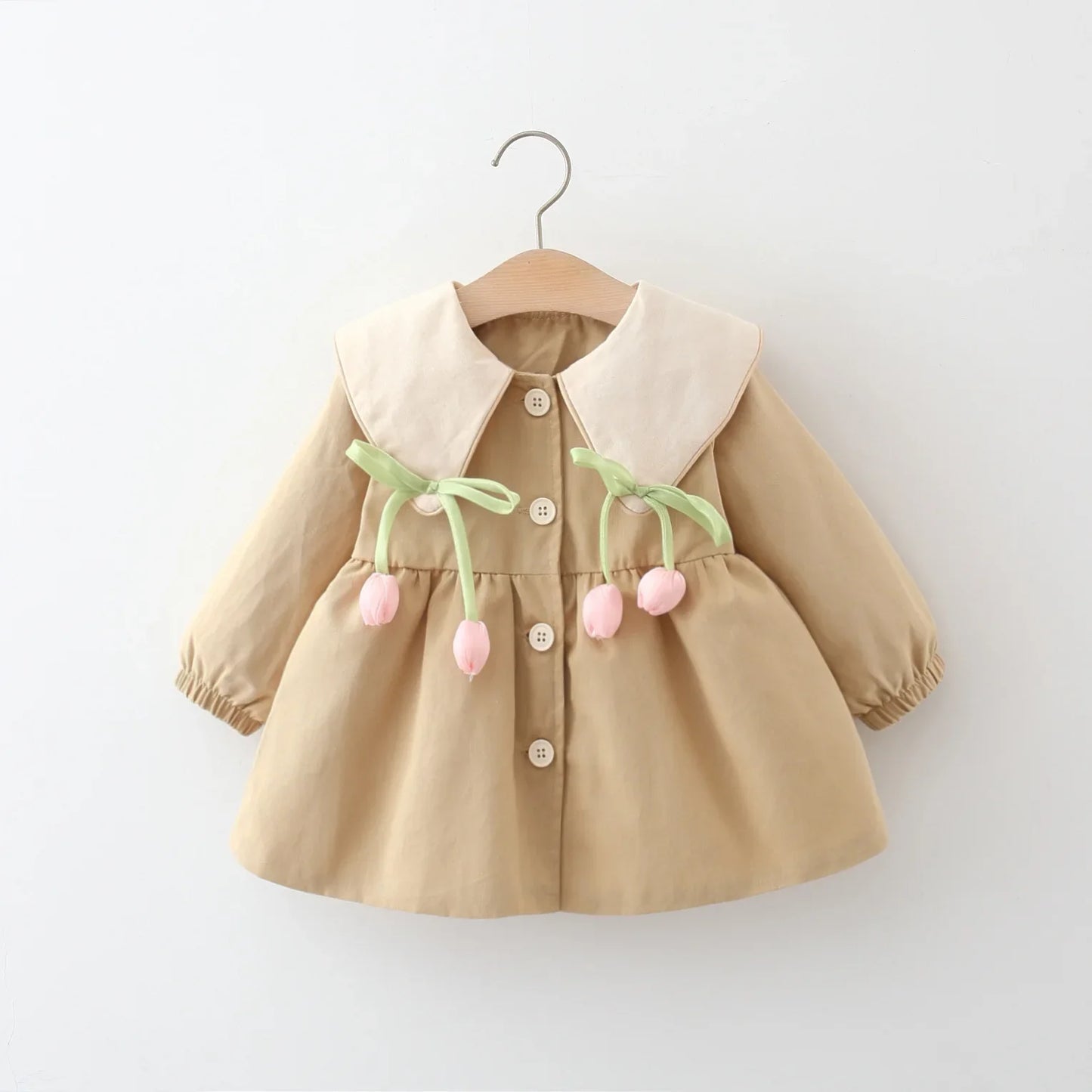 Baby Tulip Collar Coat
