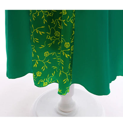 Green Forest Princess Costume with Accessories