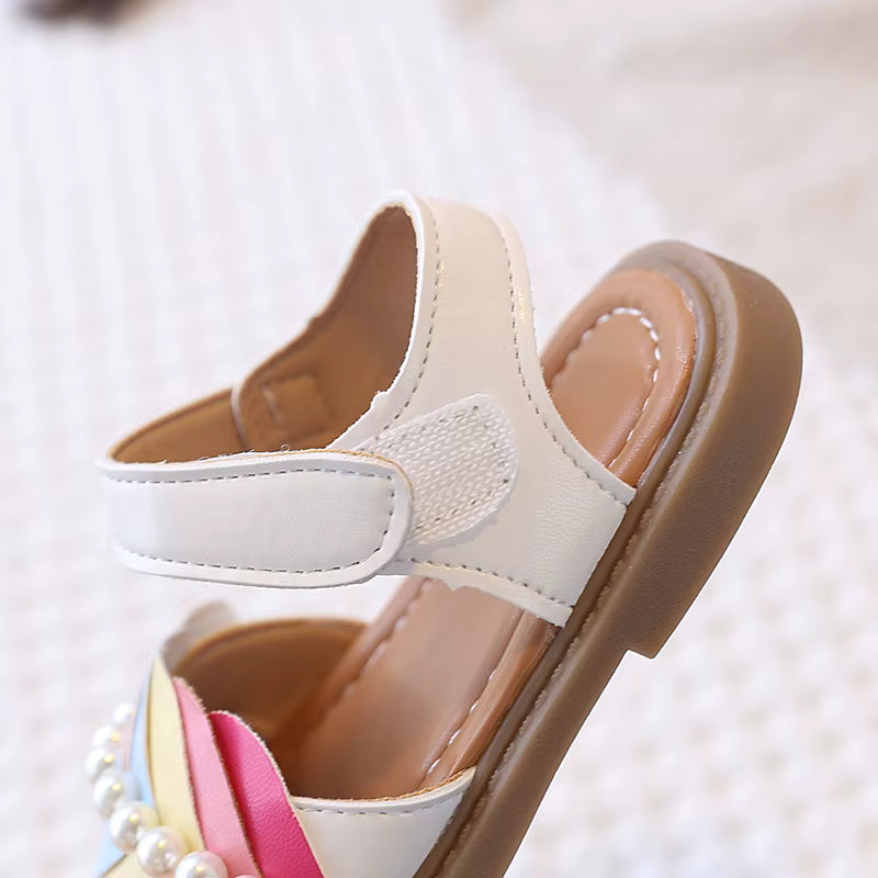 Rainbow Pearl Sandals