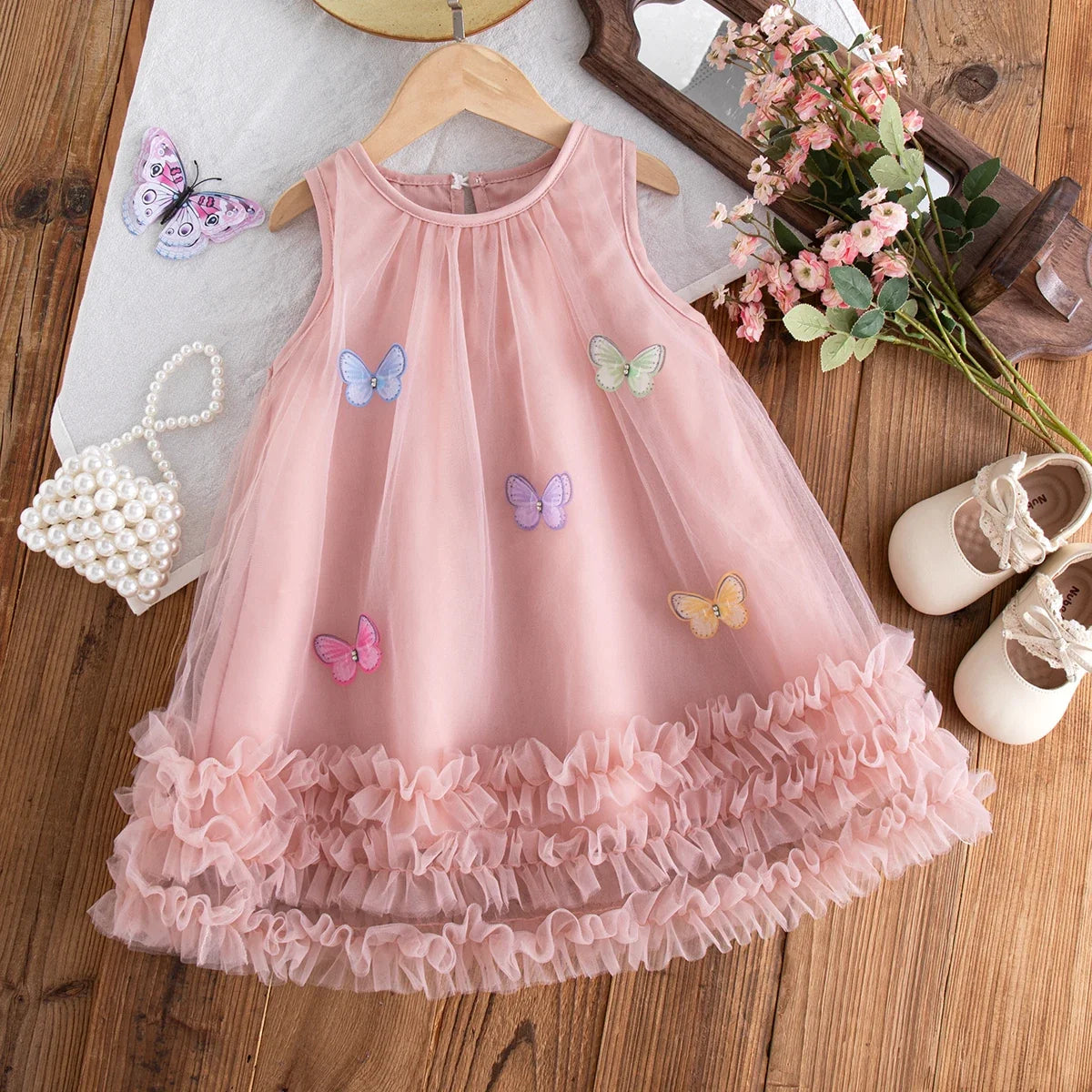 Butterfly Princess Dress for Girls