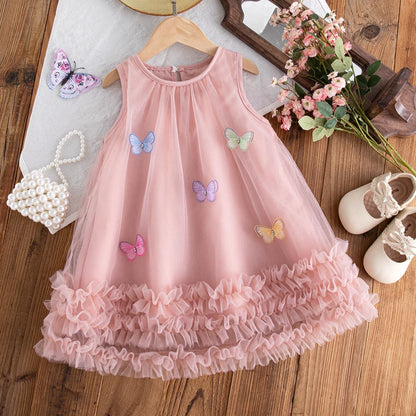 Butterfly Princess Dress for Girls