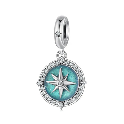 Ocean's Compass Charm