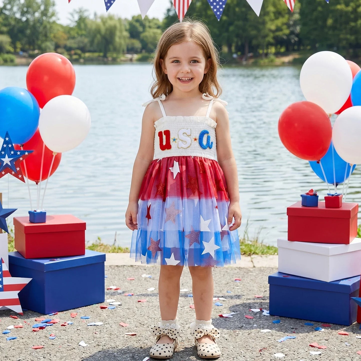 Star-Spangled Sweetheart Tutu Dress