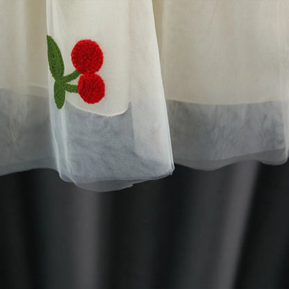 Cherry Bow Baby Girl Dress
